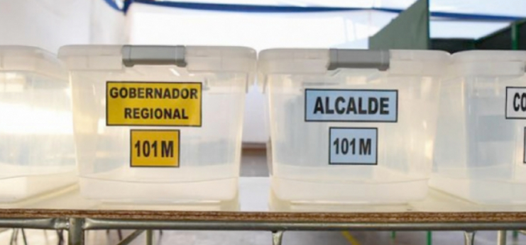 Descentralización: Este fin de semana se vota por primera vez por gobernadores regionales